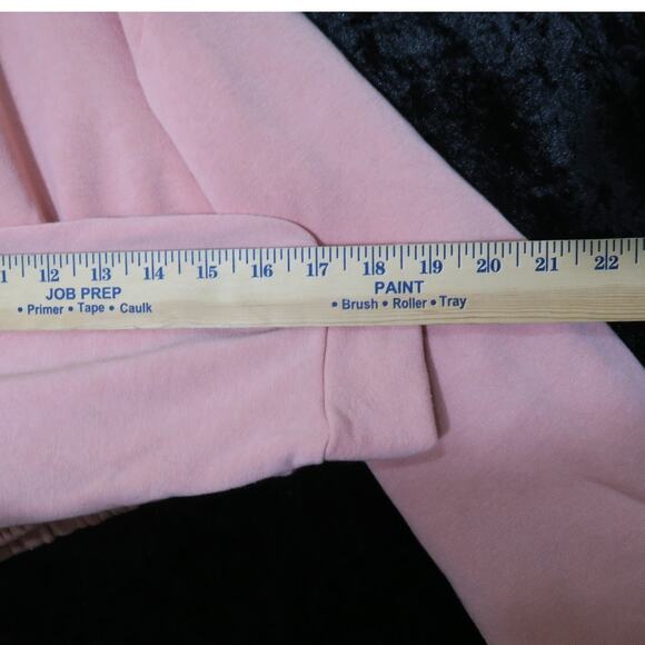 Long Sleeve Crop Top V neck athleisure activewear look SOFT Sz S BBJ Los Angeles - Picture 9 of 14